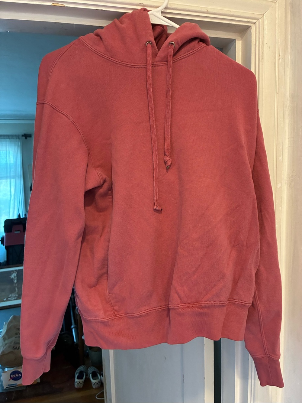 Women’s Uniqlo Dusty Rose Hoodie Sweatshirt - Unbranded